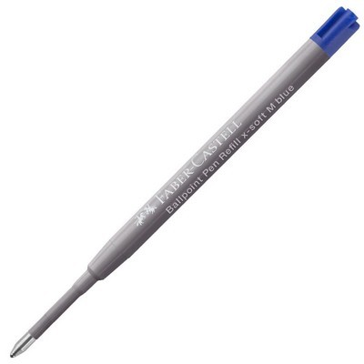 ΑΝΤΑΛΛΑΚΤΙΚΟ FABER CASTELL (ΤΥΠΟΥ PARKER) X-SOFT M ΜΠΛΕ
