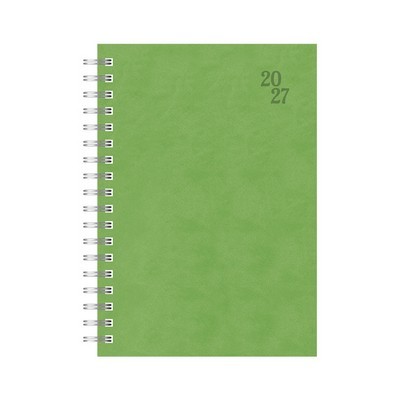 ΗΜΕΡΟΛΟΓΙΟ ΗΜΕΡΗΣΙΟ 2027 ΣΠΙΡΑΛ WRITING FIELDS LIGHT GREEN B5