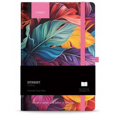 ΣΗΜΕΙΩΜΑΤΑΡΙΟ STREET FLOWERS PETAL A6 48Φ