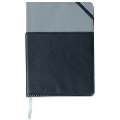 ΣΗΜΕΙΩΜΑΤΑΡΙΟ DESIGNWORKS 96Φ ΜΕ ΛΑΣΤΙΧΟ ΜΠΛΕ ΡΙΓΕ Α5