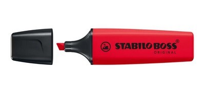 ΜΑΡΚΑΔΟΡΟΣ STABILO BOSS 70/ 48 ΚΟΚΚΙΝΟΣ