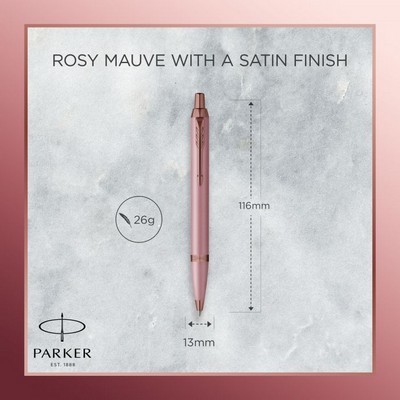 ΣΤΥΛΟ PARKER I.M. ROSY MAUVE BRT ROLERBALL
