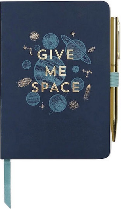 ΣΗΜΕΙΩΜΑΤΑΡΙΟ DESIGNWORKS INK VINTAGE SASS WITH PEN  GIVE ME SPACE