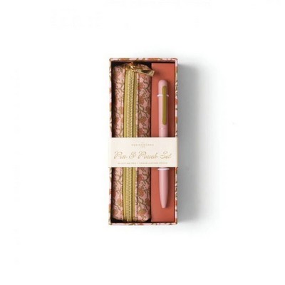 ΣΕΤ ΣΤΥΛΟ ΚΑΣΕΤΙΝΑ DESIGNWORKS PINK VINTAGE FLORAL