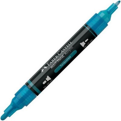 ΑΚΡΥΛΙΚΟΣ ΔΙΠΛΟΣ ΜΑΡΚΑΔΟΡΟΣ FABER-CASTELL 2m TURQUOISE