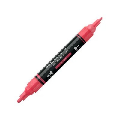 ΑΚΡΥΛΙΚΟΣ ΔΙΠΛΟΣ ΜΑΡΚΑΔΟΡΟΣ FABER-CASTELL 2m ROUGE