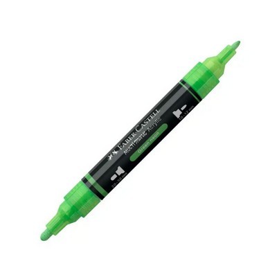 ΑΚΡΥΛΙΚΟΣ ΔΙΠΛΟΣ ΜΑΡΚΑΔΟΡΟΣ FABER-CASTELL 2m NEON GREEN