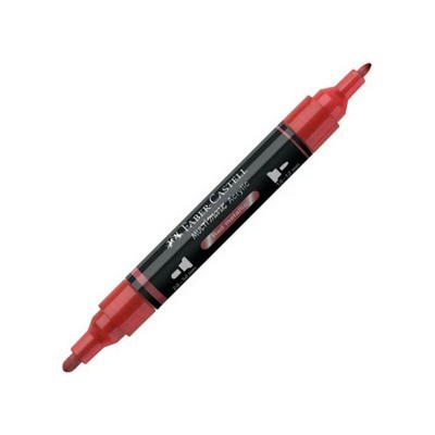 ΑΚΡΥΛΙΚΟΣ ΔΙΠΛΟΣ ΜΑΡΚΑΔΟΡΟΣ FABER-CASTELL 2m METALLIC RED