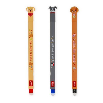 ΣΕΤ 3 ΣΤΥΛΟ GEL ΜΕ ΓΟΜΑ LEGAMI ERASABLE PENS